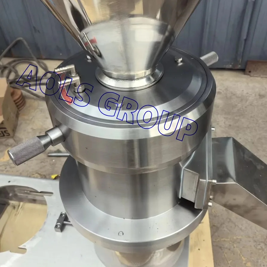 Tahini Soybean Peanut Butter Cocunut Bitumen Colloidal Nuts Ginger Colloid Mill Meat Asphalt Mayonesa Make Machine For Emulsion