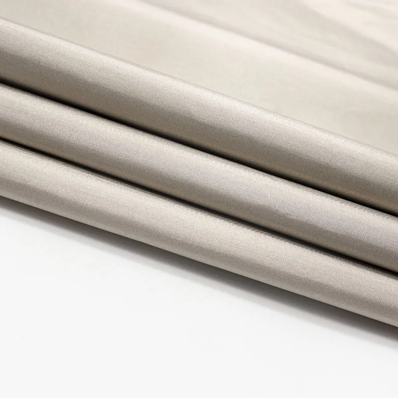 RFID Shielding Anti Radiation Nickel copper Fabric Rfid Blocking Material For Wallet Checkered conductive fabric