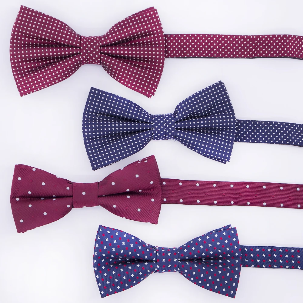 Manxiang Handmade Fashion Man Elegant 100% Organic Silk Men Dress Suit Tuxedo Bow Tie Sets for Men