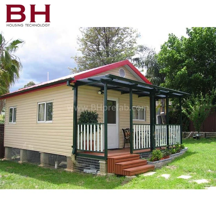 China Luxury Light Steel Modular log Prefab house Villa home