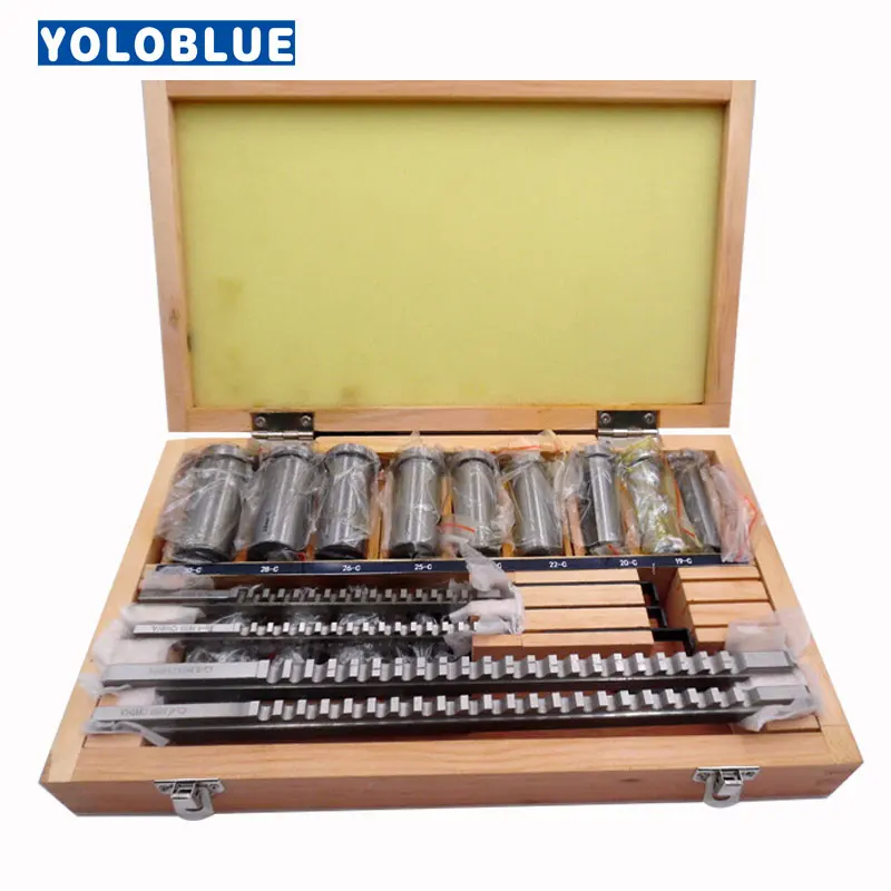
22 pcs hss Groove keyway broach broaches set key tool Bushing Shim Set Metric System 12-30 HSS Keyway Tool knife for CNC Machine 