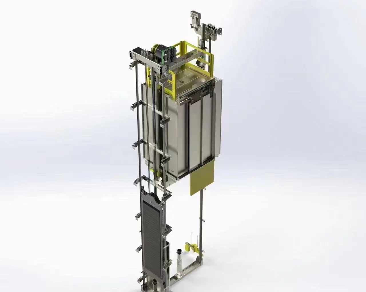 Machine Room Passenger Elevator for 6 to 26 Persons/450kg to 1600kg