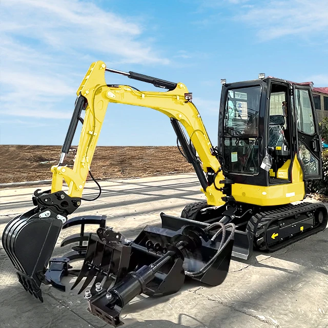 Mini Excavator 2 ton 3.5 Ton EPA Euro 5 Kubota Engine Crawler Digger Farm Chinese Mini Excavator Machine