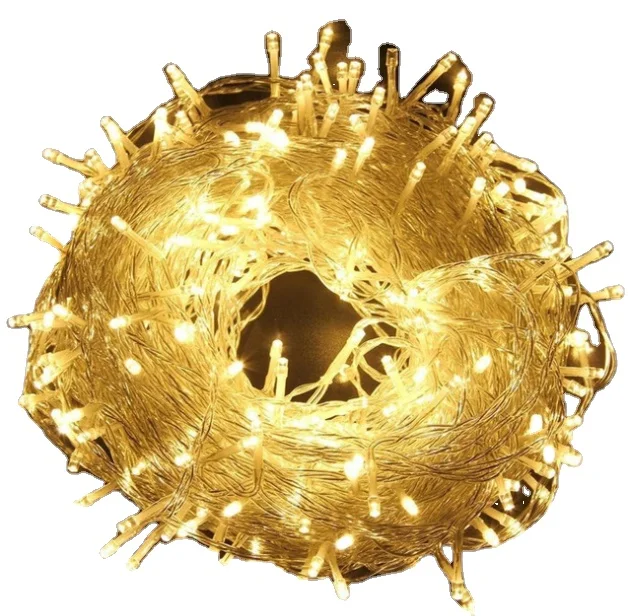 220V 8 Modes 600LEDs 100m/164ft String Christmas Lights Fairy with Transformer for Party Wedding