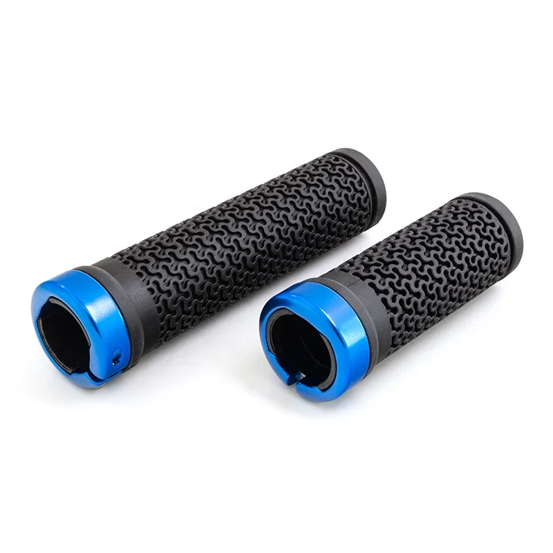 XH-G104BL manufacturer sale wholesale bicycle parts accessories oem comfortable rubber  bike handlebar grip