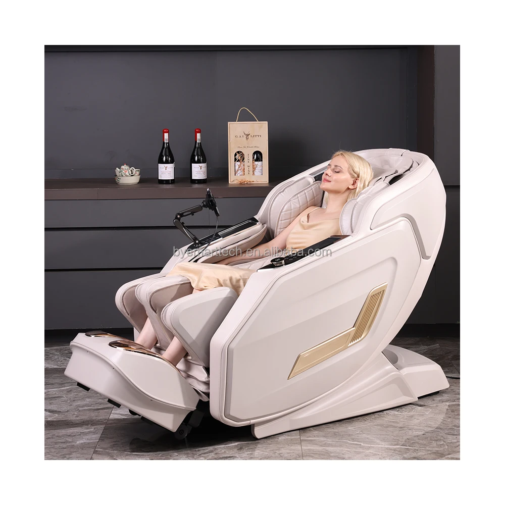 Factory Original Design 6d Luxury Massage Chair 2024 Luxury Ai Music Shiatsu Full Body 4d Zero Gravity Air Pressure Best Quality