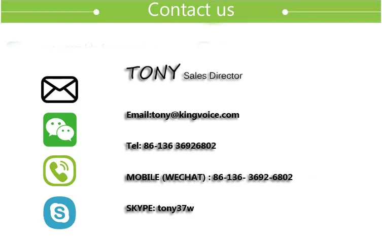 contact us
