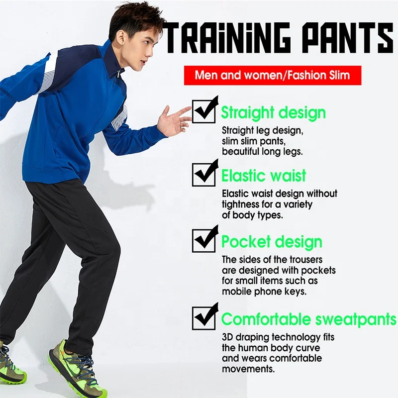 Hot Sale New Style Blank 2 Pieces Jacket Outdoor Men tracksuit  Joggers Suits Jumpsuit Set Gym Wear