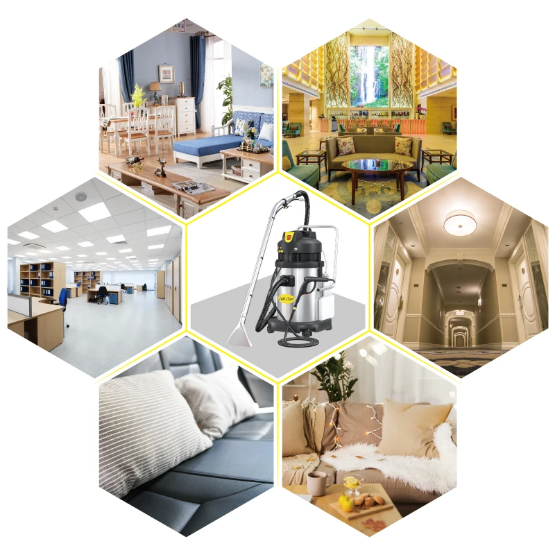 Мощный всасывающий автомобильный пылесос в американском стиле 2000 Вт 60 л