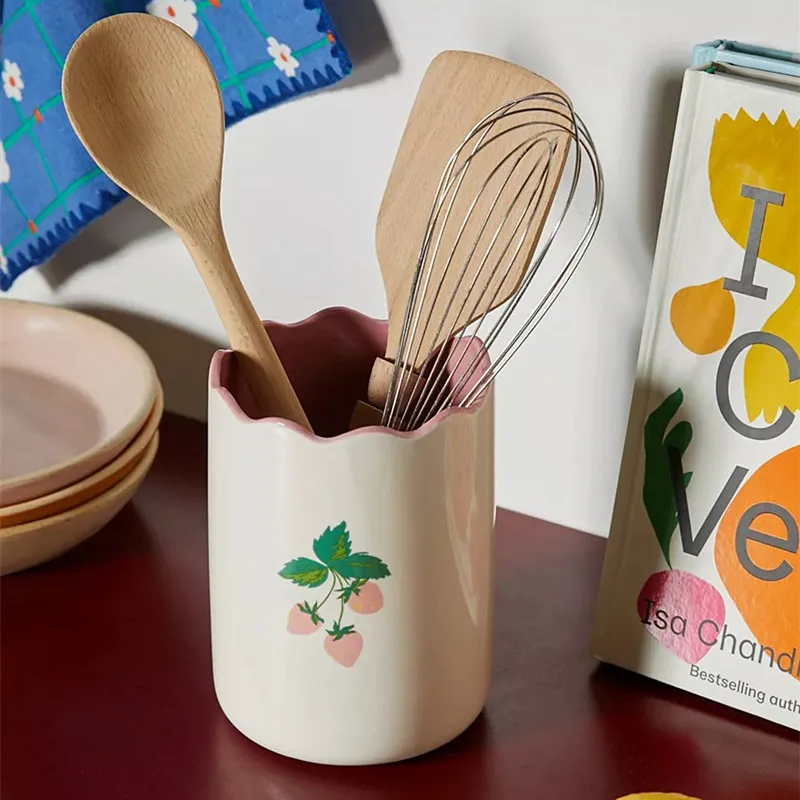 Минимализм домашний ресторан фарфоровый нож вилка ложка держатель для столовых приборов современный керамический палочек еды