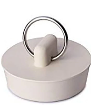 Bathtub cover drain protector kitchen wash basin sink rubber sink plug with ring