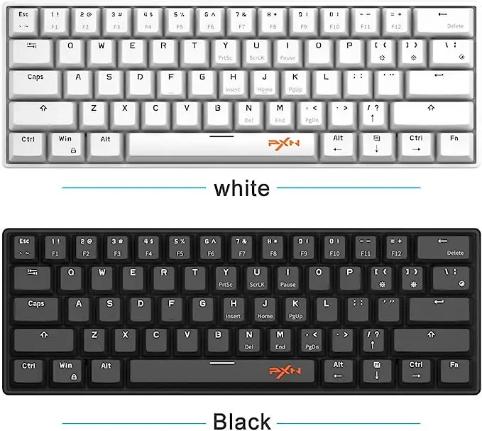 PXN K30 Portable Mechanical Keyboard Wireless Mobile Gaming Keyboard for Android / IPAD / PC
