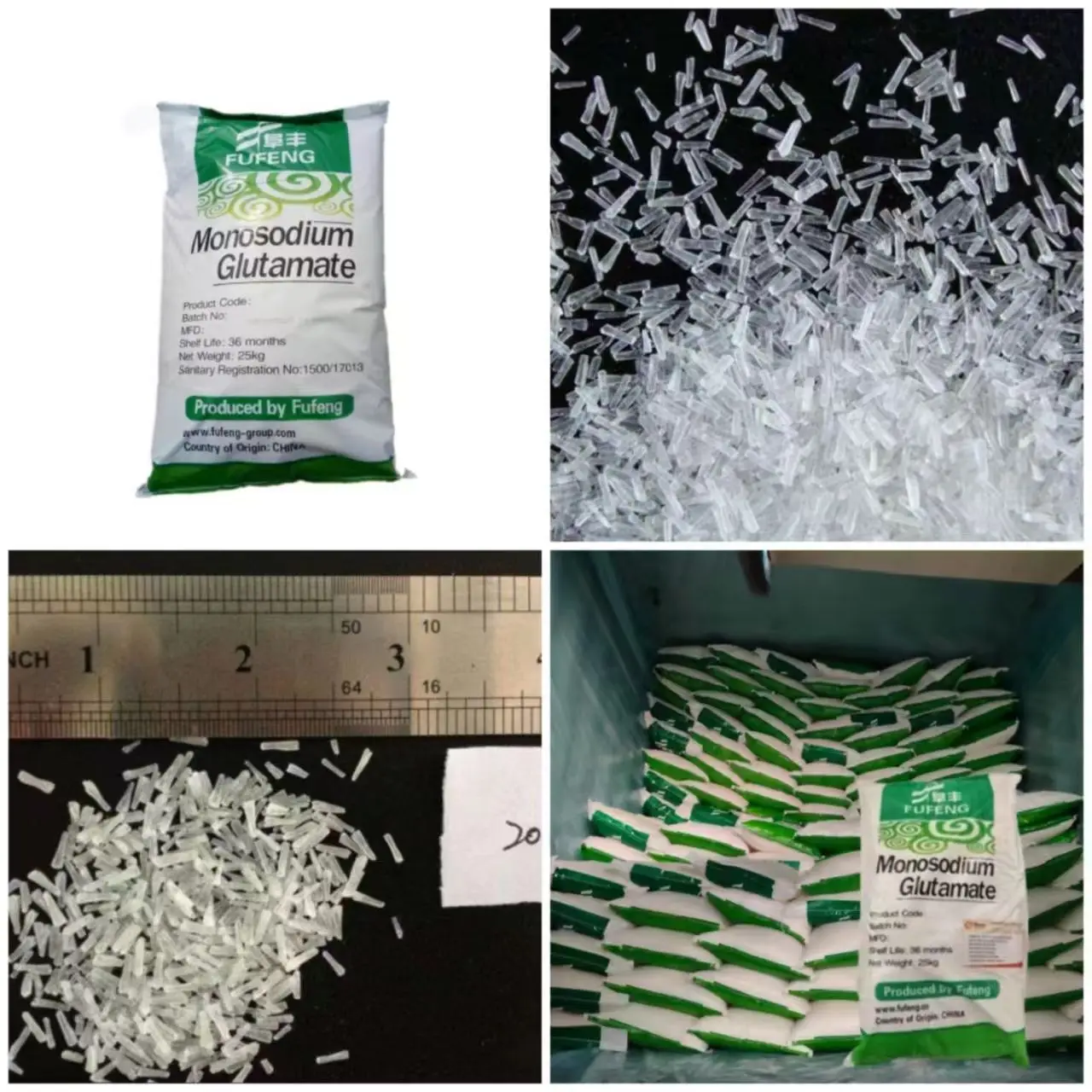 China Hot Sale Monosodium Glutamate 99% Msg 20-120 Mesh Powder Msg