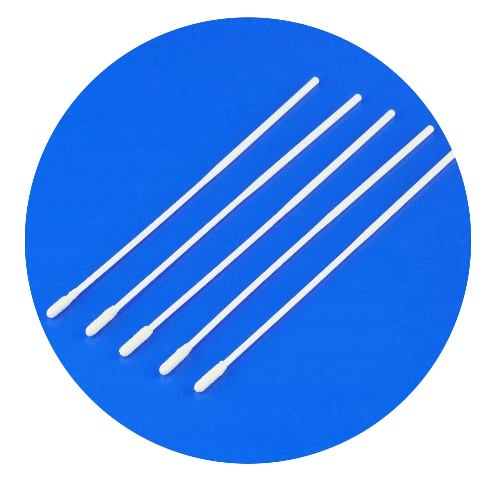 Free sample Disposable Large Polyurethane Foam Tipped Swabs Medical Swab Foam head Best Selling