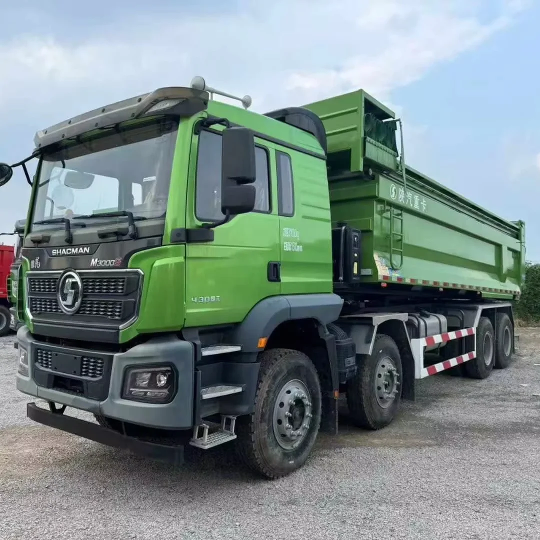 SHACMAN M3000 M3000S X3000 X5000 8x4 Used Dump Truck Tipper Diesel Fuel Manual Transmission Left Steering Heavy Truck for Sale