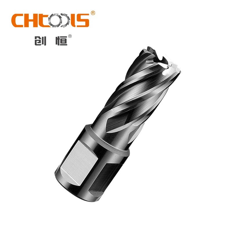 Chtools HSS Weldon Shank Annular Cutter Set Magnetic Core Drill Bit for Metal & Steel Cutting for Use with Magnetic Base Drills