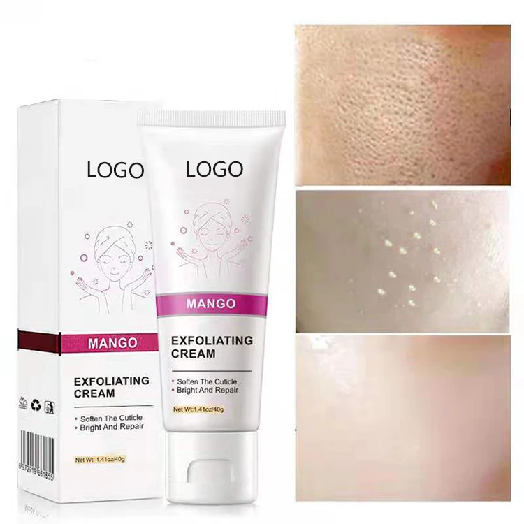 Натуральный органический отбеливающий крем для ухода за кожей лица, увлажняющий восстанавливающий крем для лечения акне, Отшелушивающий гель-крем