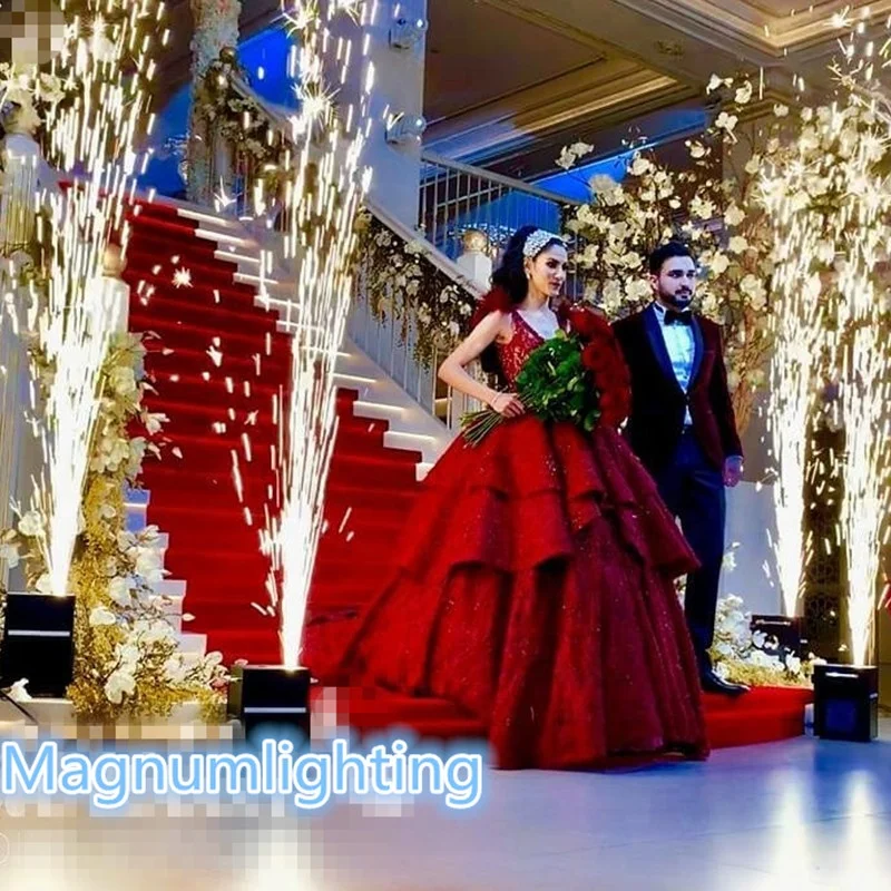 Cold sparkler fireworks safety indoor wedding fireworks cold spark machine dmx stage fountain fireworks for party/stage