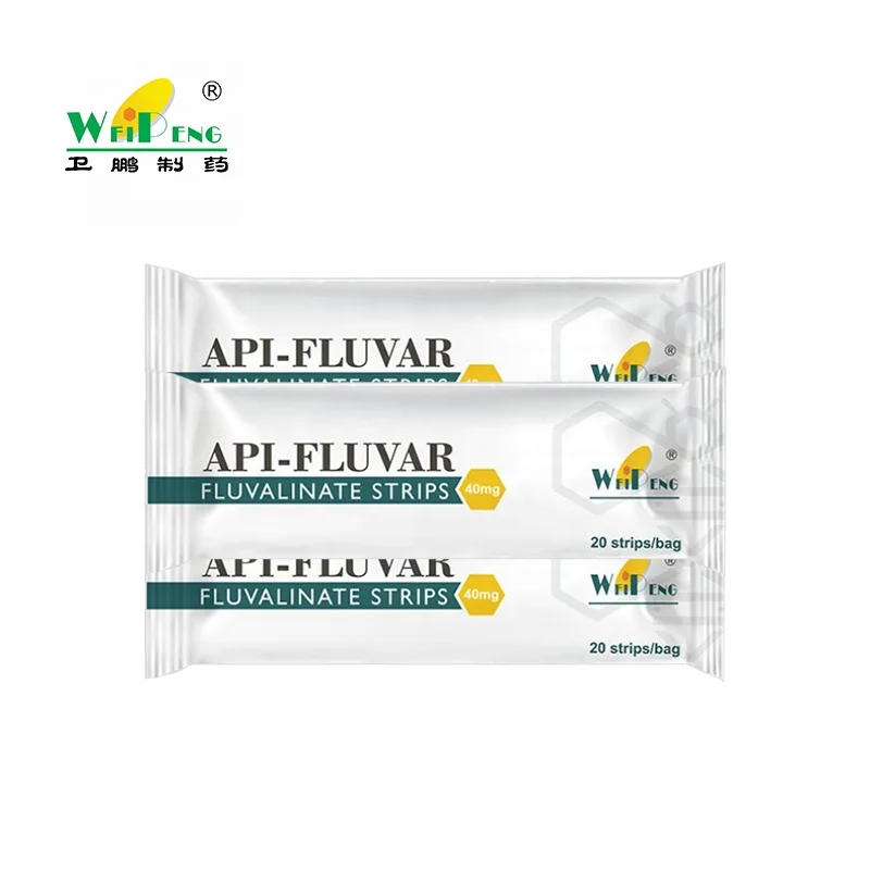 Wholesale Fluvalinate 20 Strips bee keeping Varroa Control Mite-killing Tools beekeeping equipment