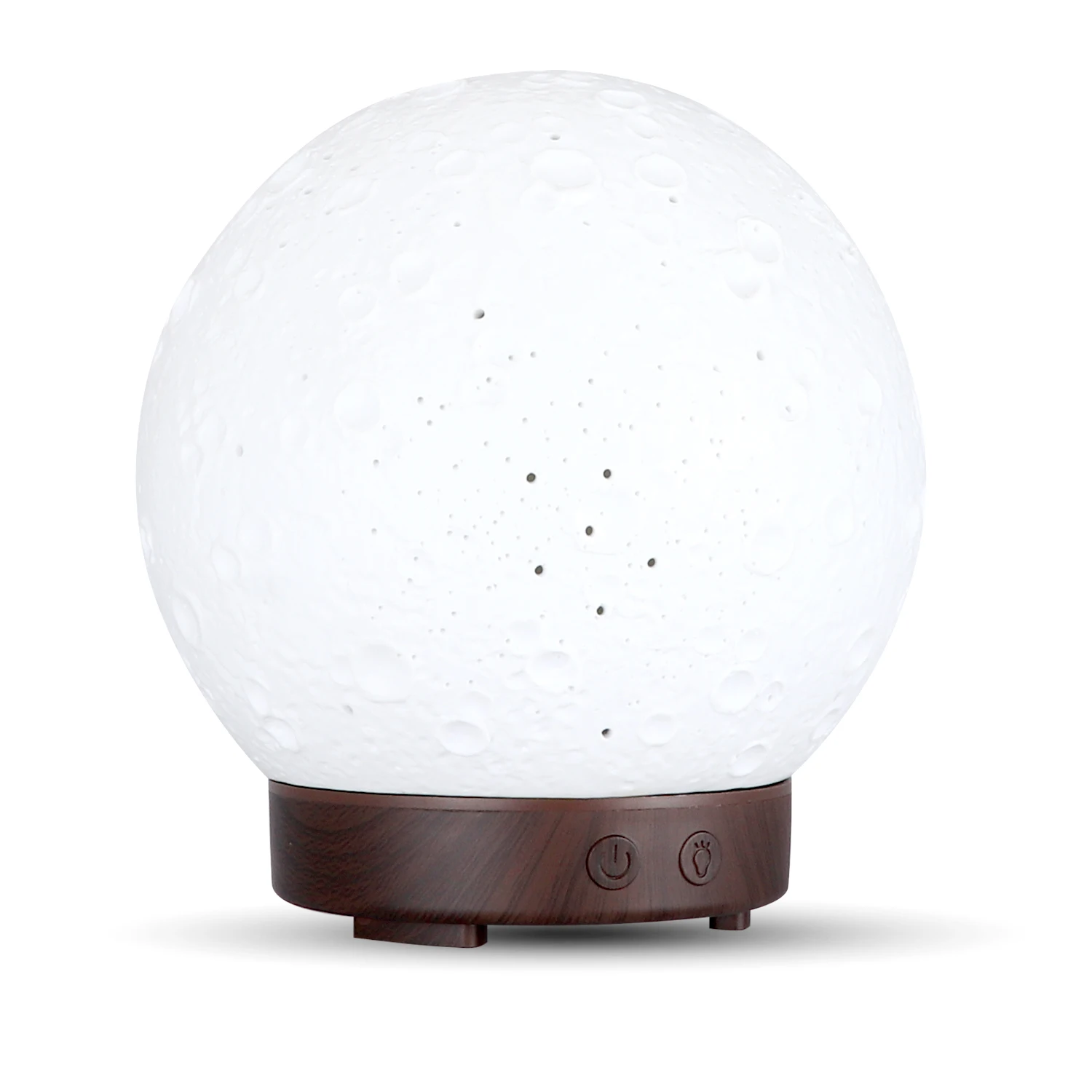 Ceramic Essential Oil Aromatherapy Diffuser Ultrasonic Air Humidifier With  Night Light Cool Mist Maker Humidifier