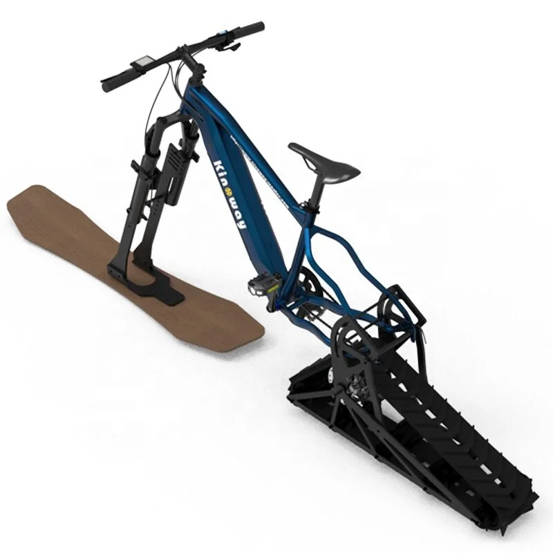 Electric Bicycle Snow bike Conversion Kit 48v500w e-bike Kit snow chain vehicle system