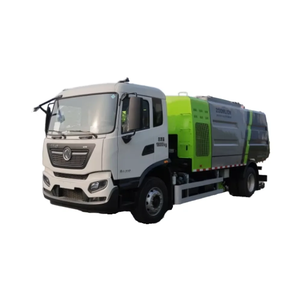 Cummins Power Dongfeng 4*2 Drive Sweeper Truck Winter Cleaning Sanitation Operations Highways Ring Roads Urban Arterial Roads