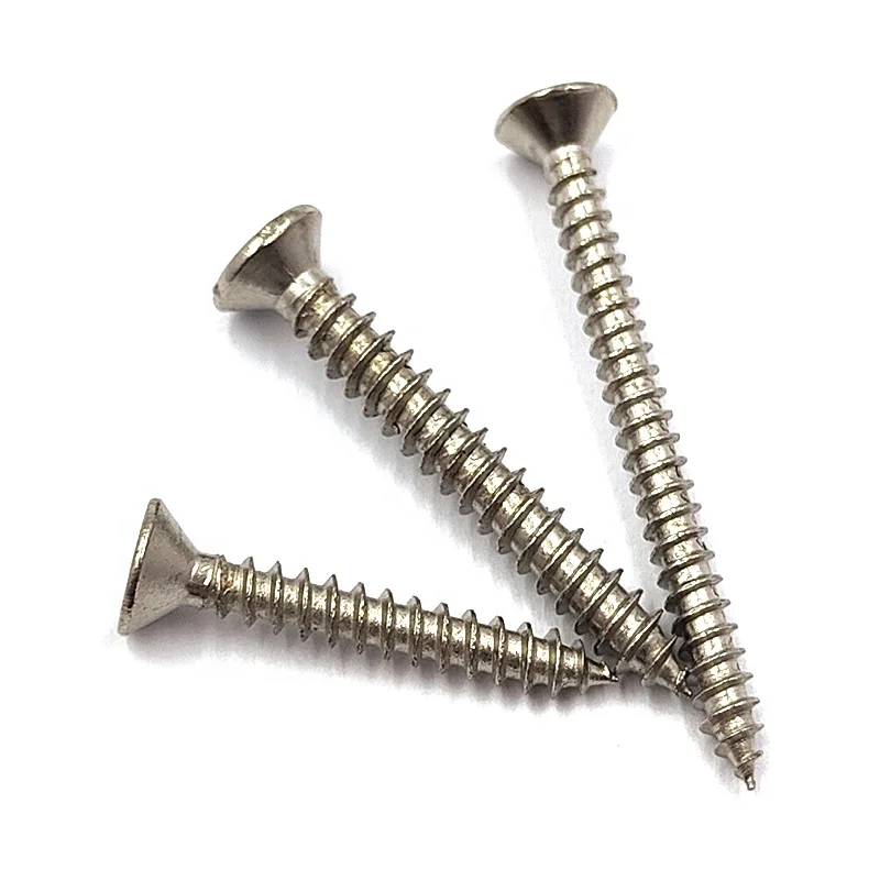 3.9*16 mm nickel plated self tapping screws countersunk csk head