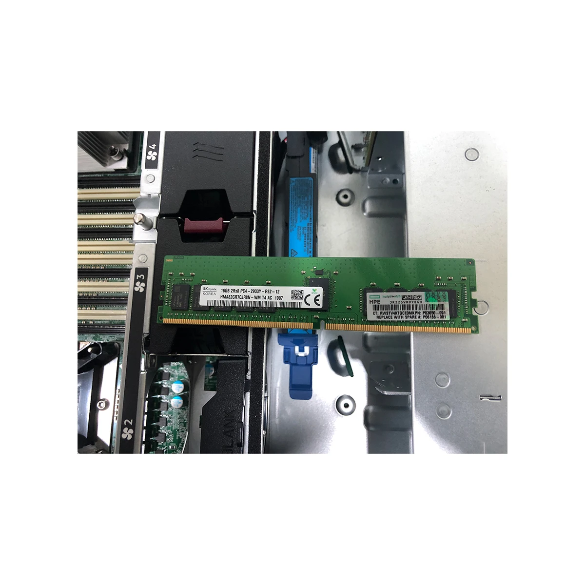  Production of HPE server and accessory memory