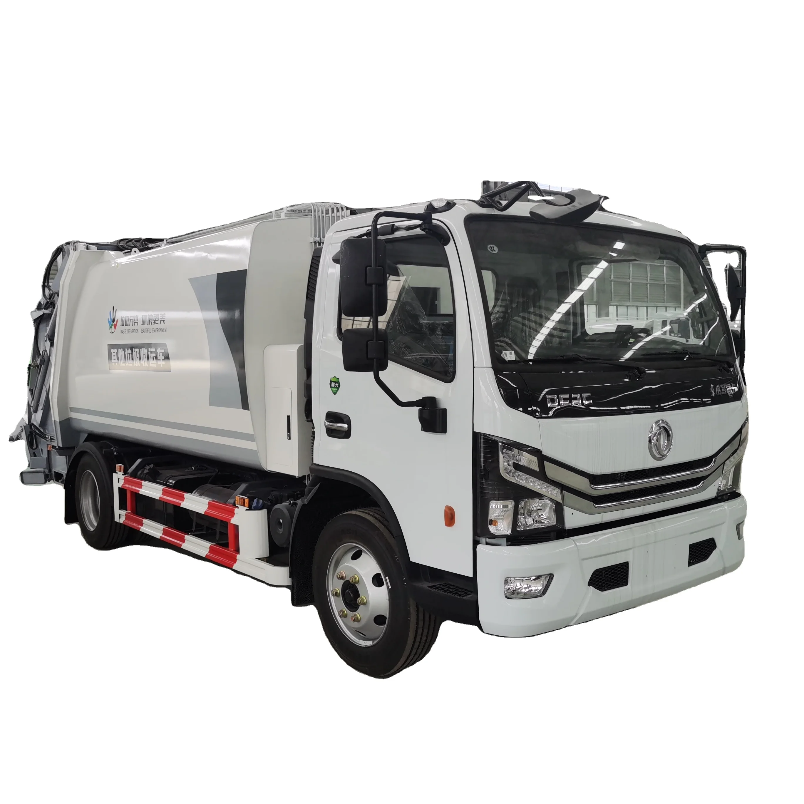 factory direct sale right hand drive Dongfeng 9 CBM 5 tons Rubbish refuse Collector compression Vehicle Garbage Compactor Truck