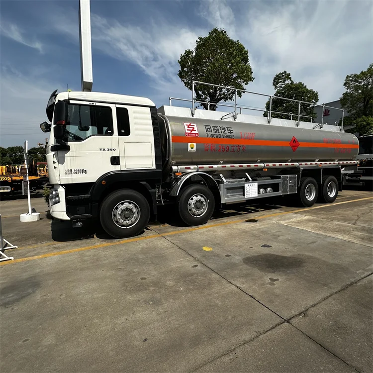 Mobile Fuel Truck Efficient Tanker Trucks for On-Demand Fuel Transportation