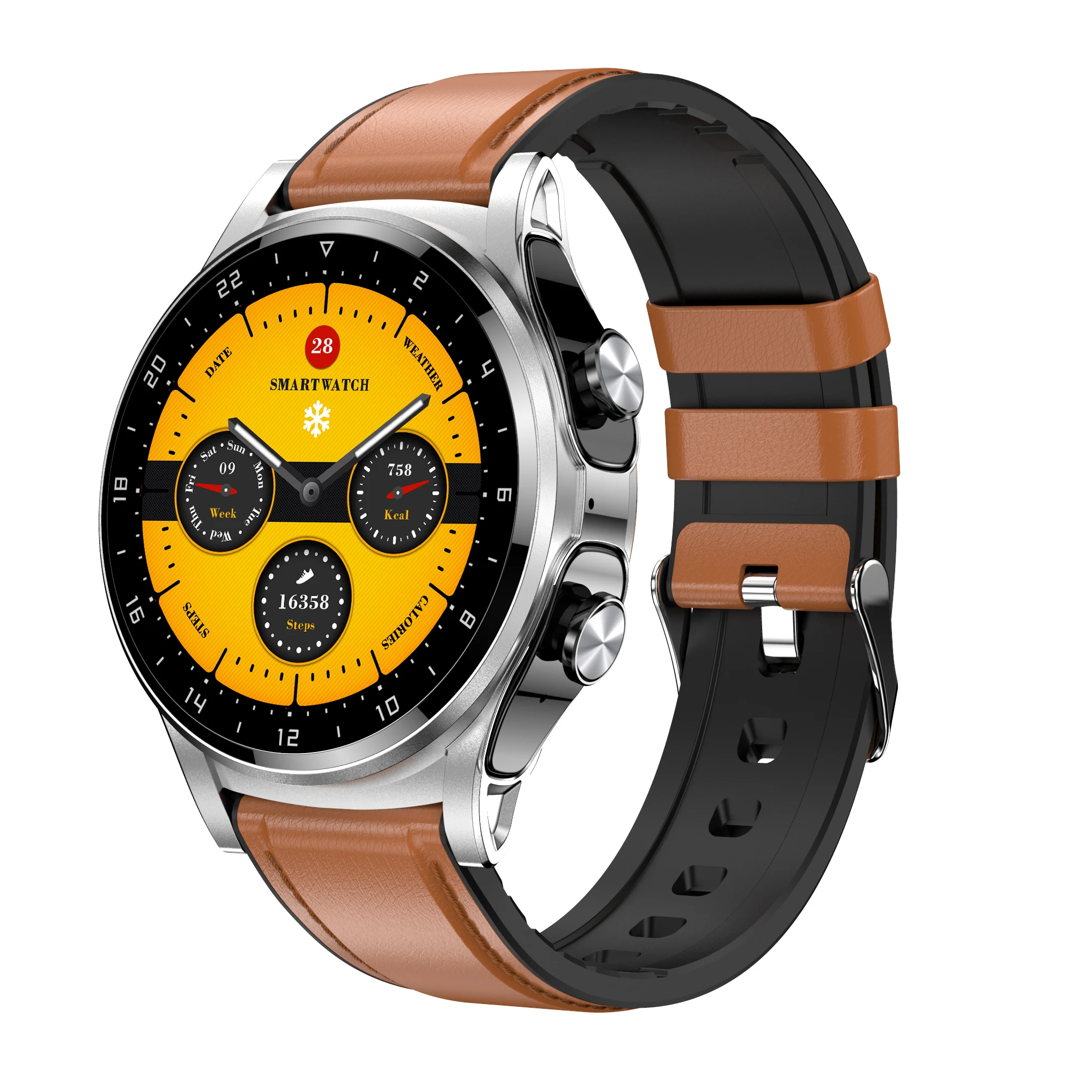 GT66 The sports smartwatch comes with a Bluetooth headset