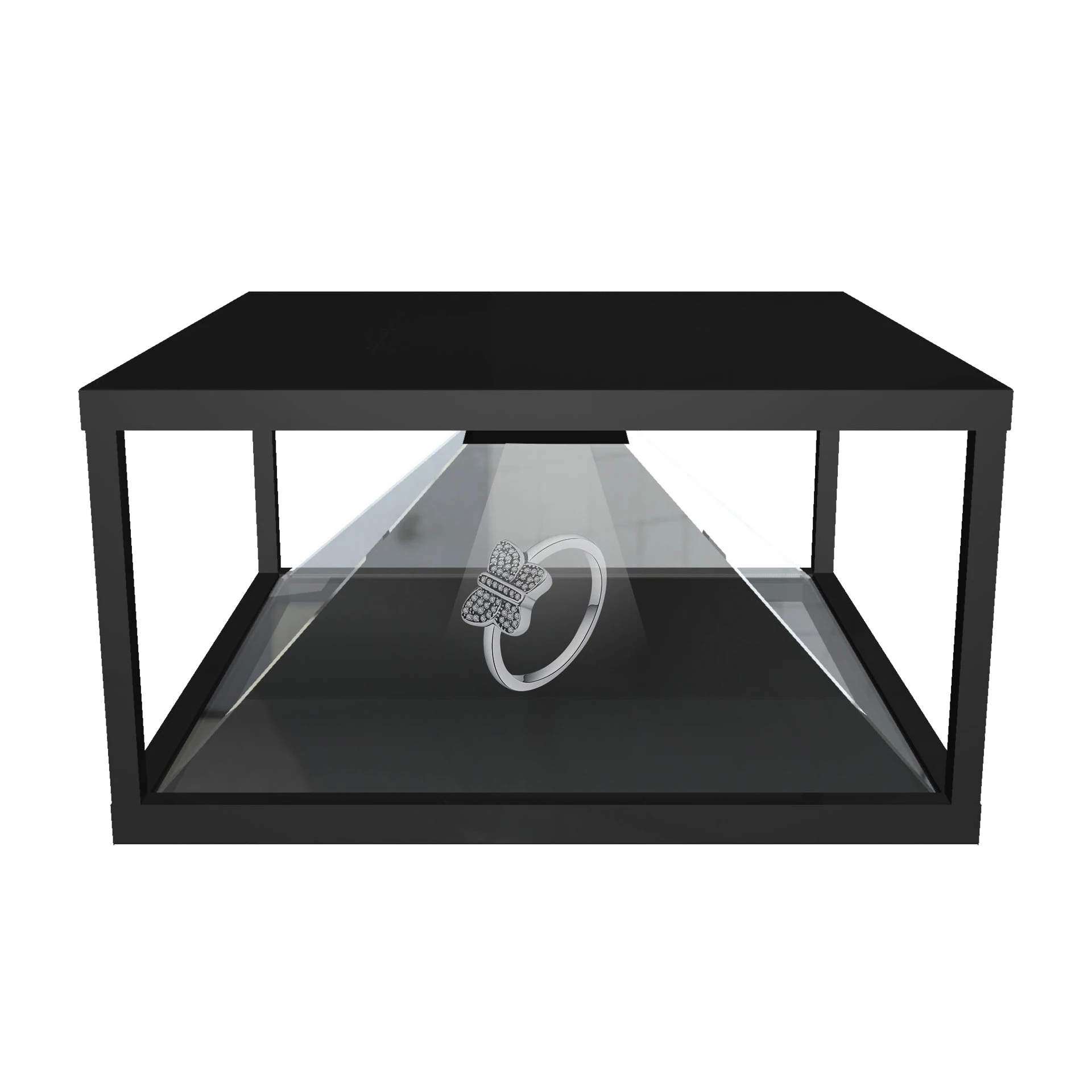 custom 360 Degree 3D Hologram Display 1.5x1.5 Meter, Holographic Projection Technology for MUSEUMS
