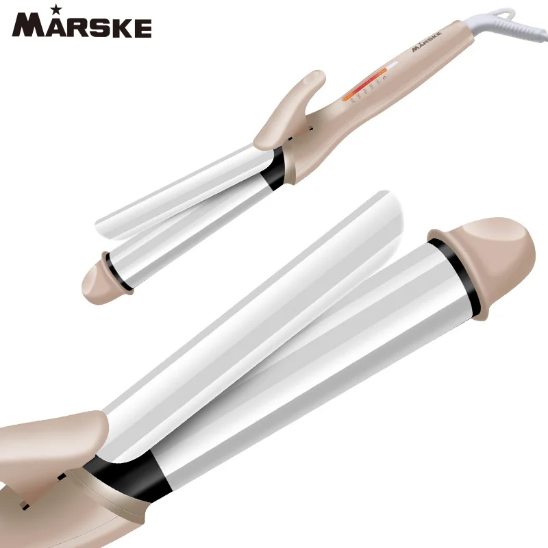 
32mm Big Size Gold Women Hair Tools 26mm Curling Machine Beauty Care Heat Up Hair curler 