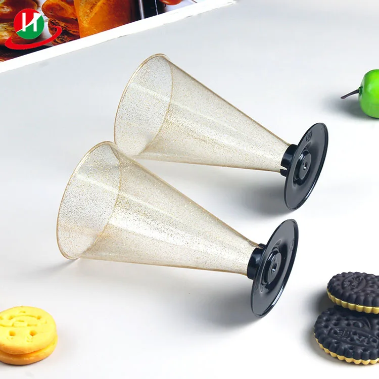 Wholesale disposable transparent cake container jelly pudding dessert mousse Plastic Dessert cups