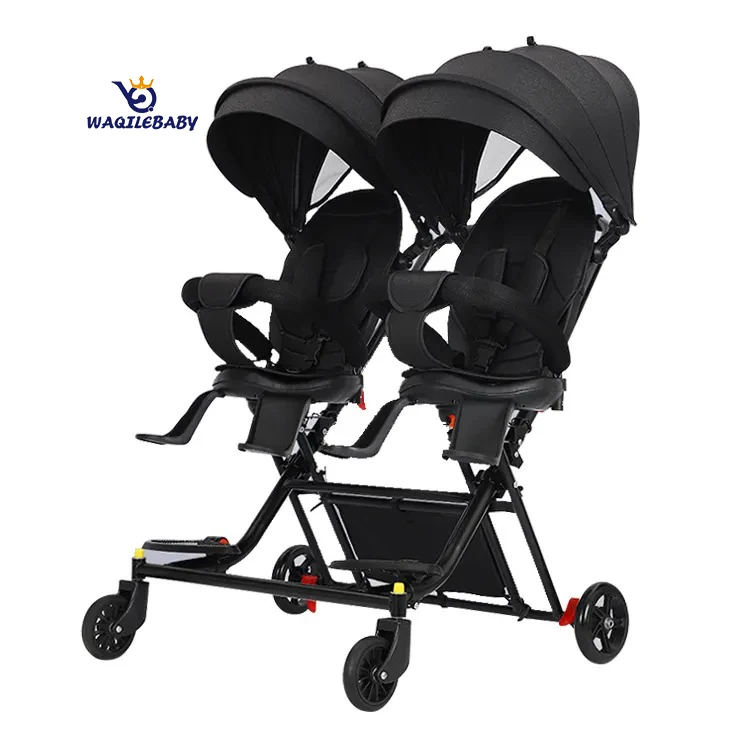 WQL новая детская коляска высокого качества продукт коляска для близнецов