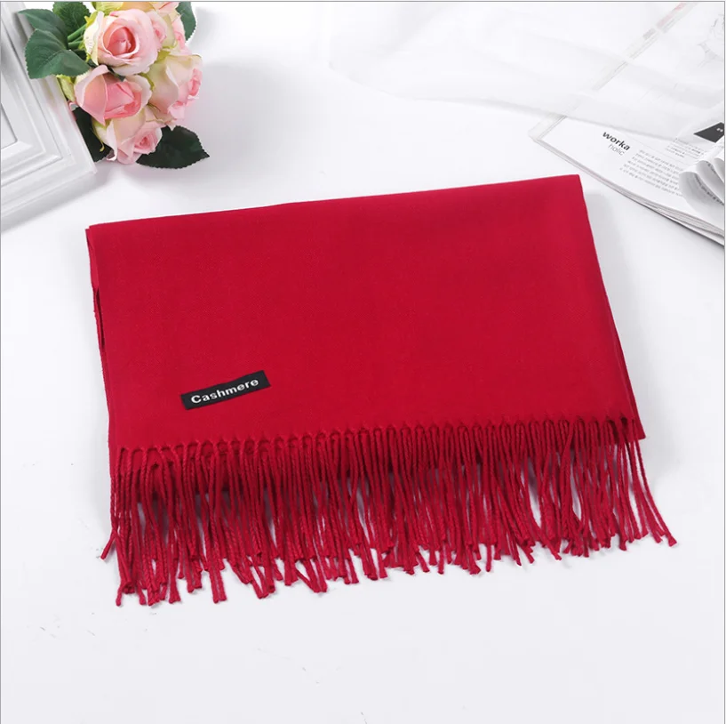 Wholesale pashmina warm cashmere scarves  winter shawl scarf women