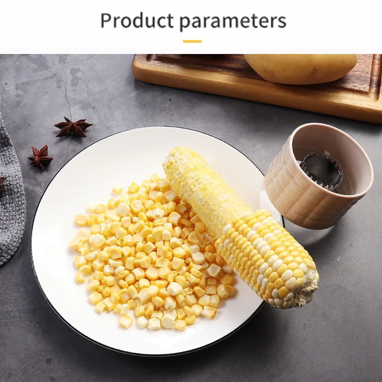 kitchen gadgets Professional  gadgets Stainless Steel  Corn Thresher  manual corn stripper peeler