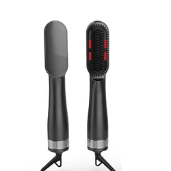 Собственная Марка, плоский утюжок с отрицательными ионами, электрическая расческа, одноступенчатый фен для волос, быстрое выпрямление волос, щетка, щетка для горячего воздуха