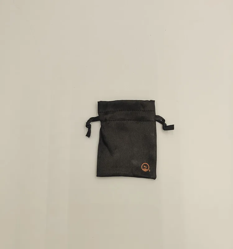 High End Large Satin Drawstring Bag For Hair Extension Wig Luxury Underwear Silk Storage Pouch anti-oxidation Gift Satin Bag