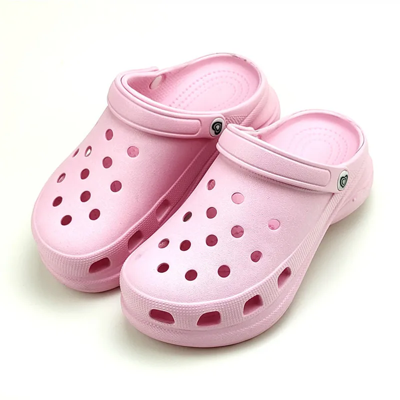 Женские сабо карамельных цветов на платформе, летние сандалии на высоком каблуке, тапки-клоги, новинка 2021