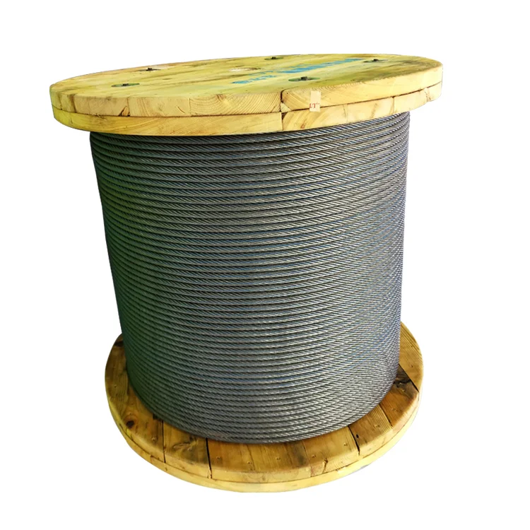 Factory Price High Quality Stainless Steel 304 316L Galvanized Steel Wire Rope IWRC 7*7 20MM Building Drilling Elevator Lifting