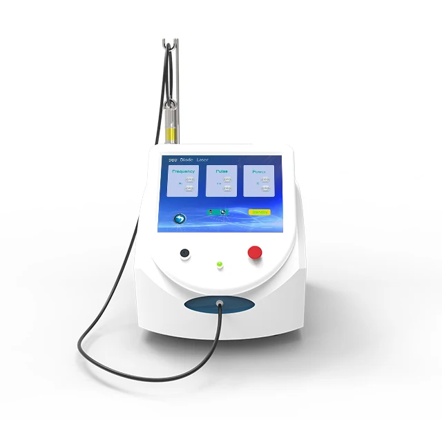 Painless fungus nails treatment 4 in 1 980nm diode laser portable Vascular veins removal physiotherapy lipolysis