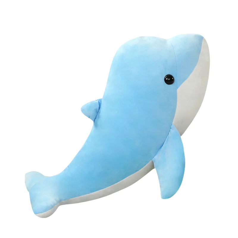 Creative dolphin pillow bed sleep girls doll kids gift sea world dolphin plush toys