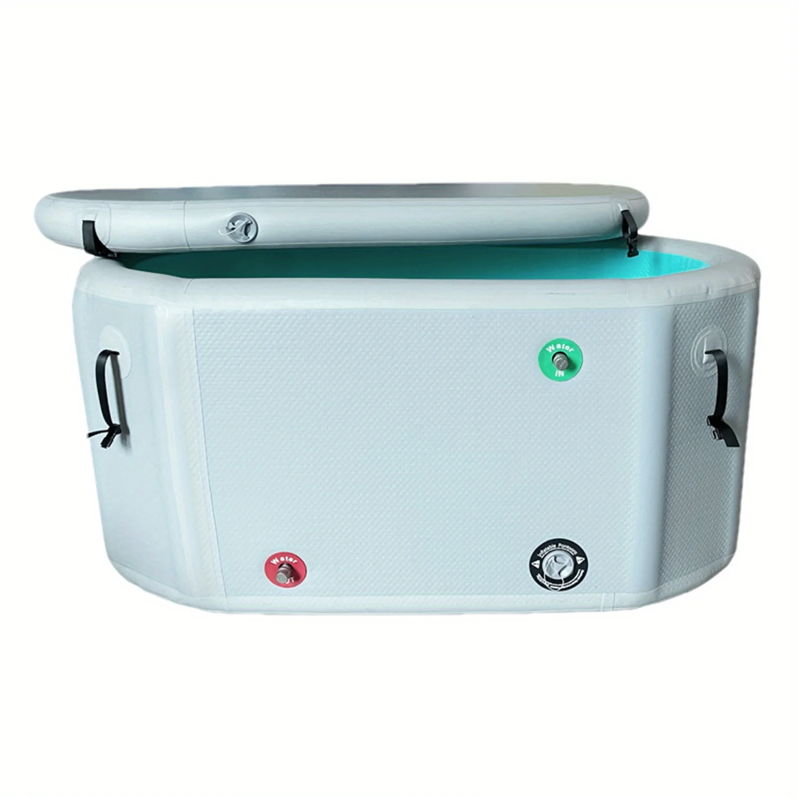 Cold water inflatable diving tub, adult ice bath tub, family cold bath tub, outdoor car trunk foldable design