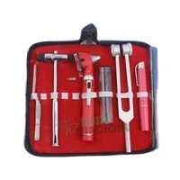 Otoscope fiber optic tuning fork kit