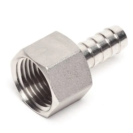 Штуцер крестовой для домашнего пивоварения из нержавеющей стали 1/2 дюйма с внутренней резьбой x