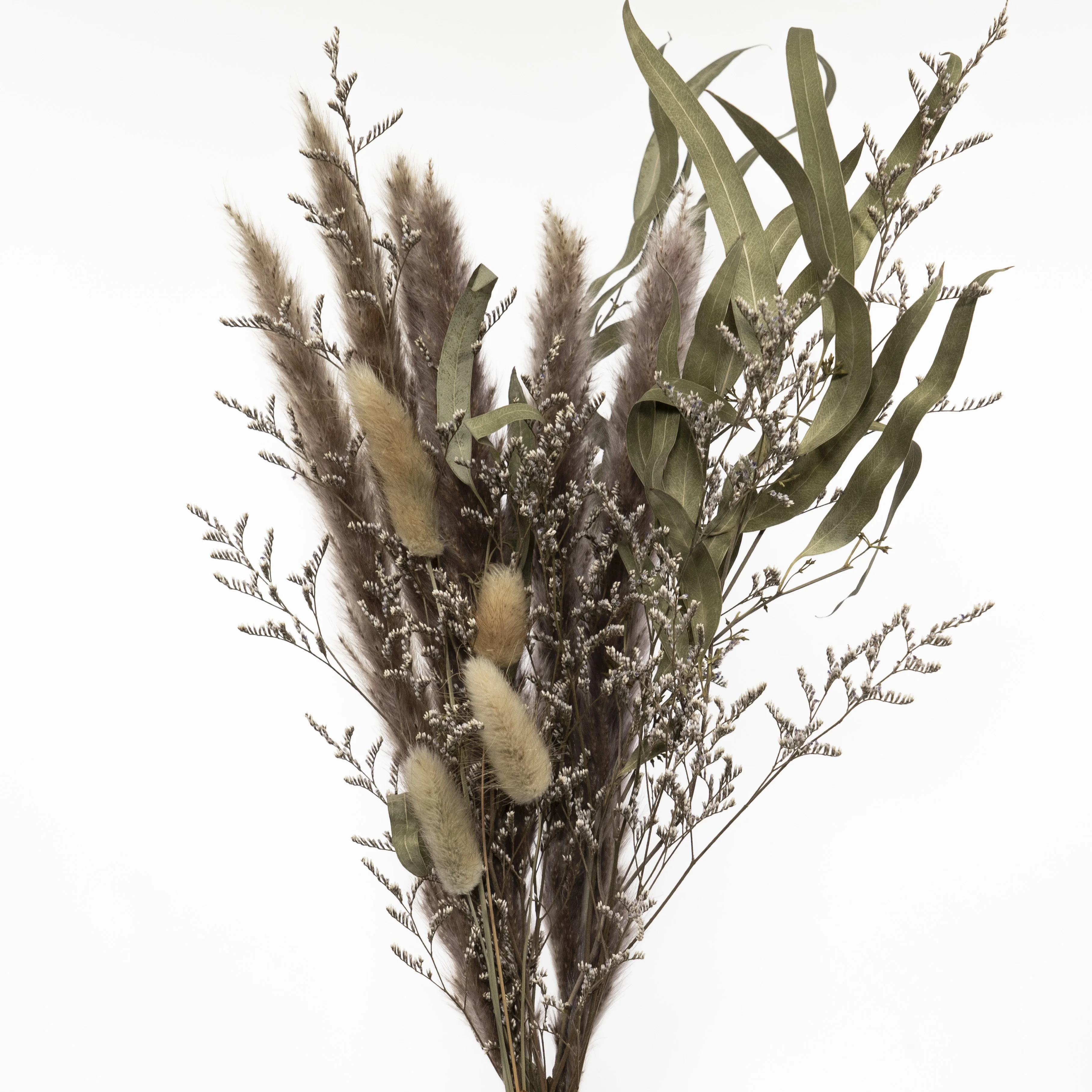 Wholesale Amazon Hot Selling Home Kitchen Wedding Arrangements Decoration Daisy Caspia Statice Rose Dried Flowers Bouquet