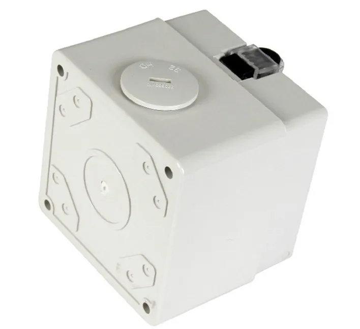 Clipsal 56SO520 Surface Socket Outlet, 5 Round Pin, 20AMP, 50Hz 500V, IP66 Gray