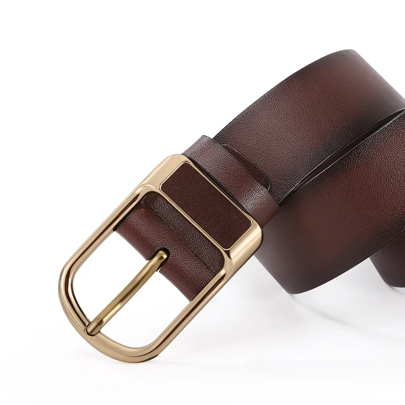 TPU-2 Factory WholeSale Fashion leisure business Pin Buckle Straps TPU Leather Luxury Belt Leather Men