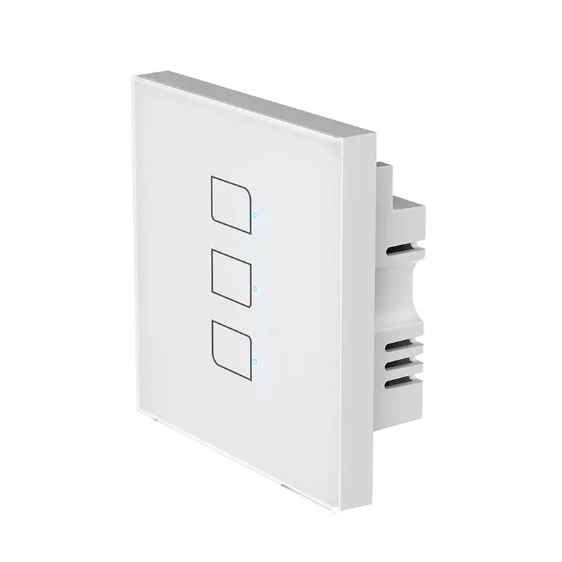 Broadlink UK Standard 3 Gang No Neutral TC3  Smart Touch Wall Switch wifi switch smart